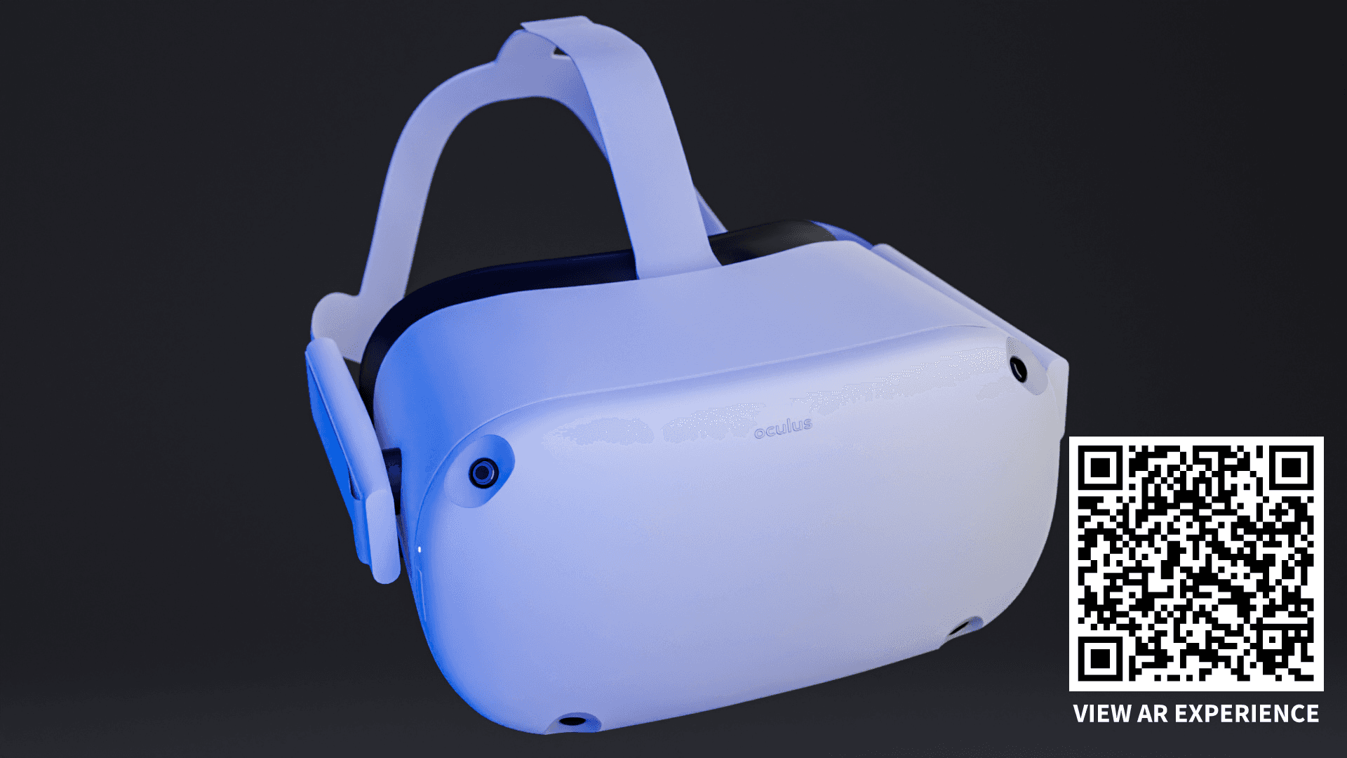 Oculus Quest 1 headset visualization