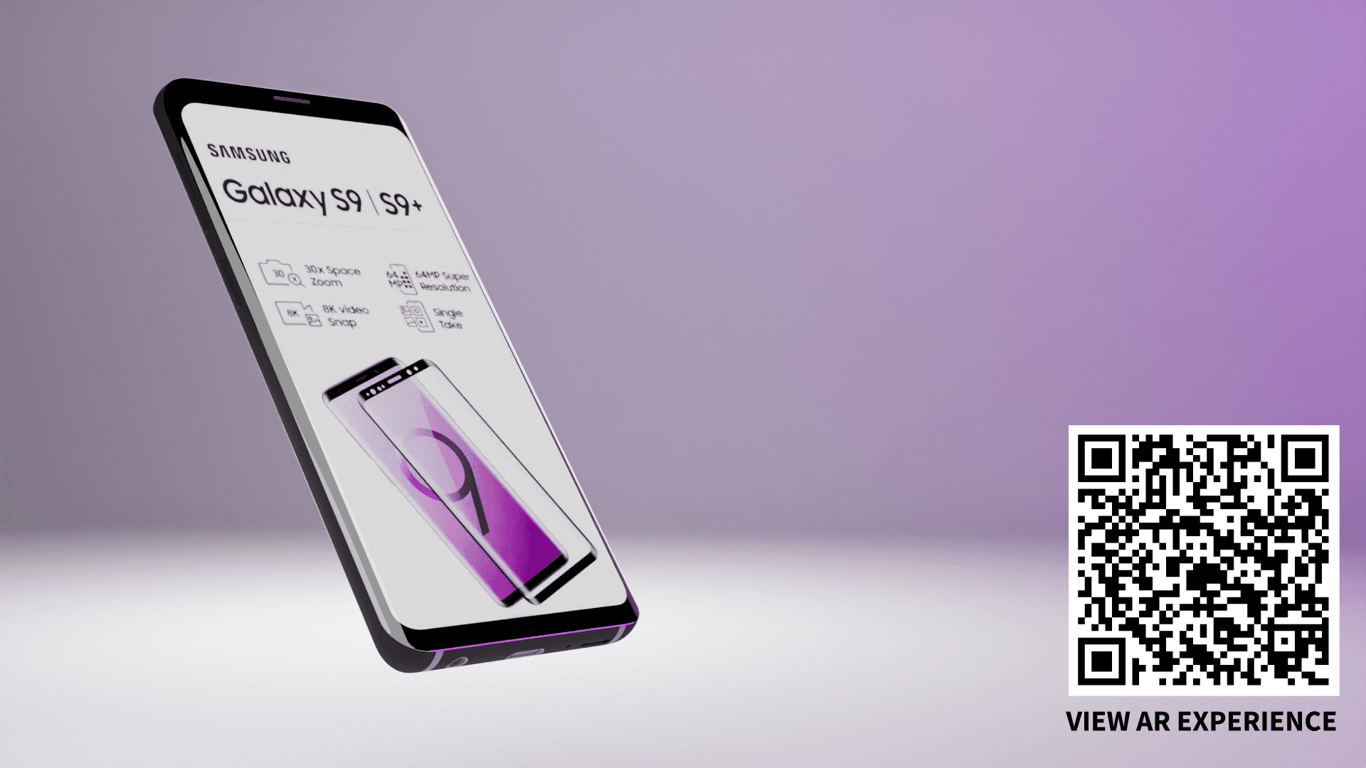 Samsung Smartphone in Augmented Reality