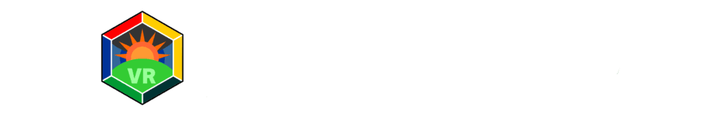 Virtual Reality University Logo Dark